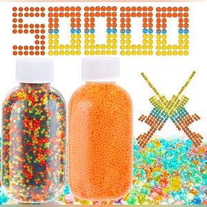 Water Balls Beads Refill Ammo (2 Bottle–25,000 Per Bottle)– Balls Bullets Made f